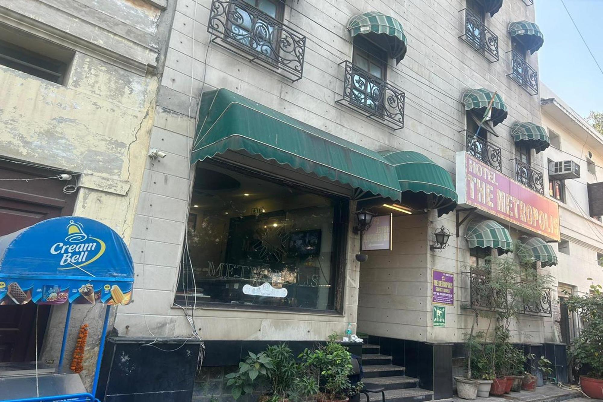 The Metropolis Guest House Near Rk Ashram Metro Station Nova Deli Exterior foto